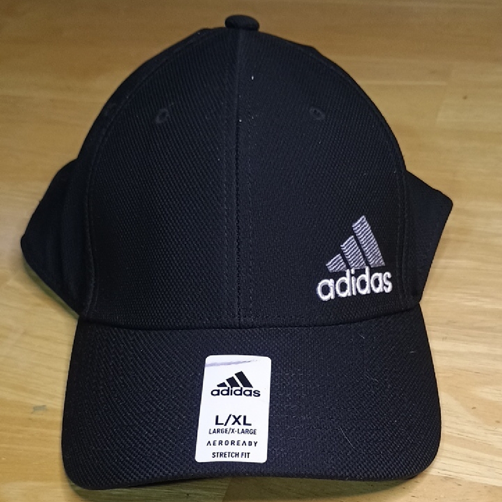 Adidas Black Stretch Fit Cap